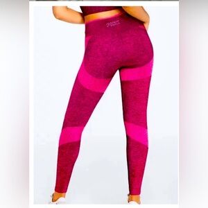 Victoria's Secret VS Pink Sport High Rise Seamless Legging Hot Pink Small NWOT